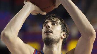 Ante Tomic, en un partido de la Euroliga.