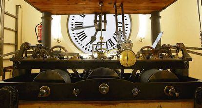 El reloj de la Puerta del Sol de Madrid