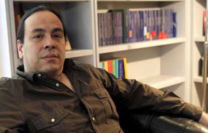El escritor venezolano Juan Carlos M&eacute;ndez Gu&eacute;dez, en Madrid.  (efe)