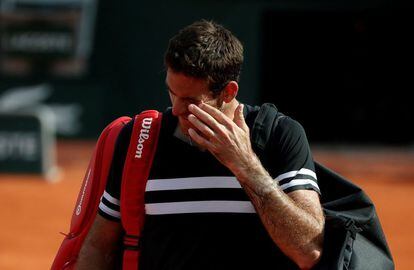 El tenista argentino Juan Martín Del Potro se retira entre lágrimas tras perder ante el español Rafael Nadal.