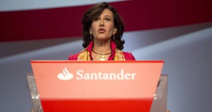 Ana Patricia Botin, Presidenta del banco de Santander