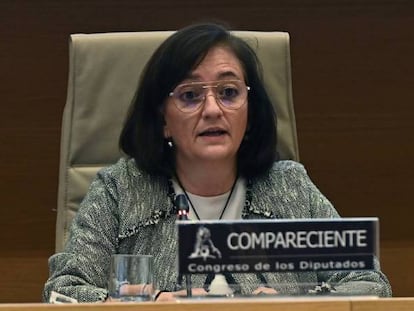 La presidenta de la Airef, Cristina Herrero.