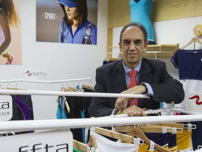 Miguel &Aacute;ngel Sainero, director de la empresa textil viguesa Nafta. 