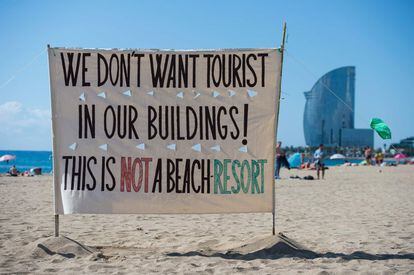 "No queremos turistas en nuestros edificios, esto no es un hotel turístico".