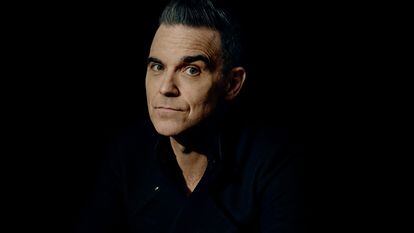 El cantante Robbie Williams.