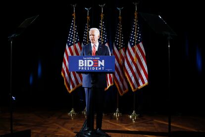 El candidato demócrata Joe Biden, en marzo pasado.