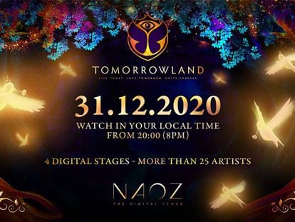 Tomorrowland despedirá 2020 con un festival online en Nochevieja