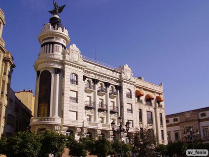 Edificio de la Unión y el Fénix en Córdoba.