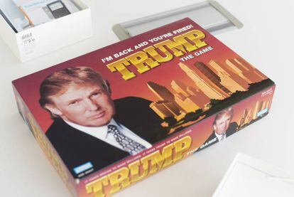 El juego de mesa del magnate Donald Trump, actual presidente de EE UU: