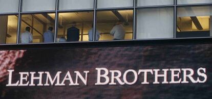 La quiebra de Lehman desató el pánico entre los inversores.
