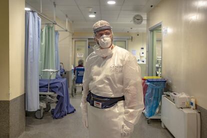 El doctor Stefano Paglia, jefe de las Urgencias del hospital de Codogno y Lodi.
