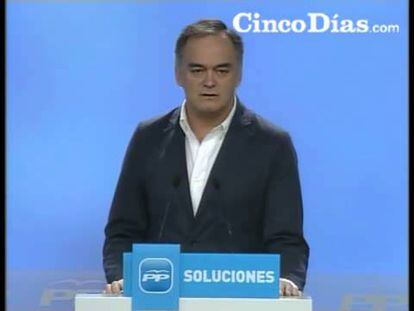 González Pons compara a Zapatero con Madoff