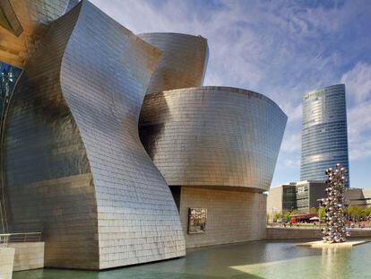Exterior del Museo Guggenheim de Bilbao.