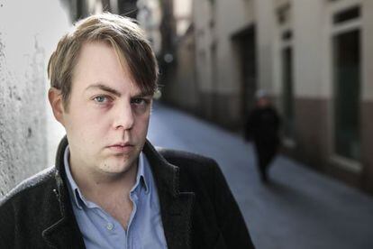 Christoffer Carlsson, el ganador m&aacute;s joven del premio a la mejor obra policiaca de 2013 por la Academia Sueca de Escritores de Novela Negra. 