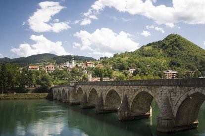 Puente de Mehmet Paša Sokolović, en Visegrado, construido en 1571.