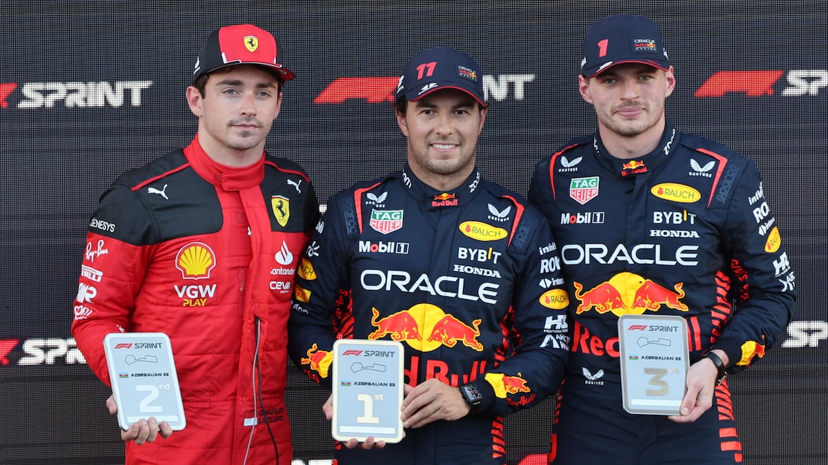 Checo Pérez, el rey de las calles, gana su primera carrera sprint de Fórmula 1 en Azerbaiyán |  Fórmula 1 |  Deportes