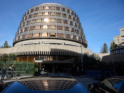 Sede del Tribunal Constitucional, en Madrid.