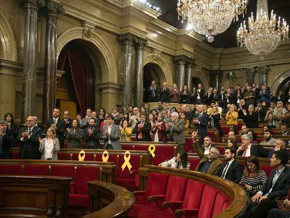 Ple del Parlament el 24 de març.