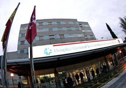 Fachada del hospital Gregorio Marañón.