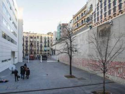 El espacio donde el Ayuntamiento propone que crezca el Macba o el CAP.