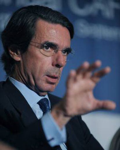 El expresidente del Gobierno José María Aznar. EFE/Archivo