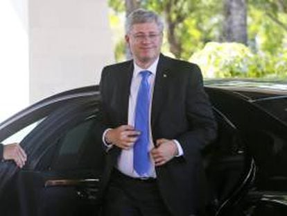 El primer ministro canadiense, Stephen Harper. EFE/Archivo
