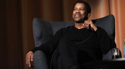 Denzel Washington, en la presentación de 'Fences'.