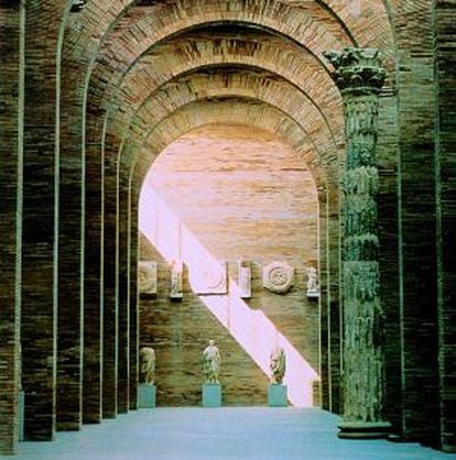 Museo del Arte Romano de Mérida, diseñado por Rafael Moneo.