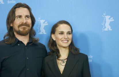Christian Bale y Natalie Portman, en la Berlinale.