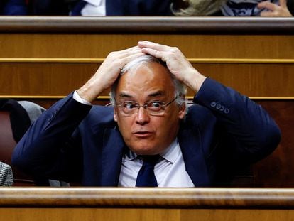 El diputado popular Esteban González Pons en el Congreso de los Diputados el pasado mes de noviembre.