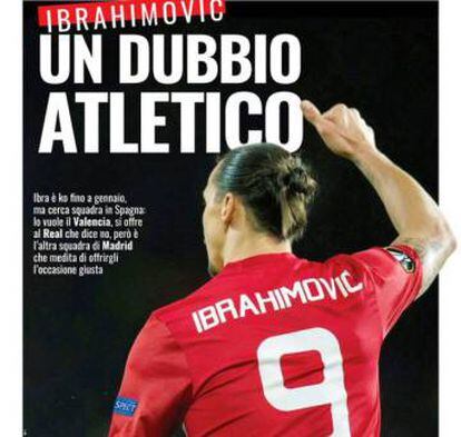 La portada de hoy del diario 'Tuttosport'.