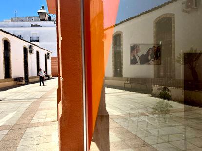 La sede de Ciudadanos, en Jerez de la Frontera (Cádiz), este martes.