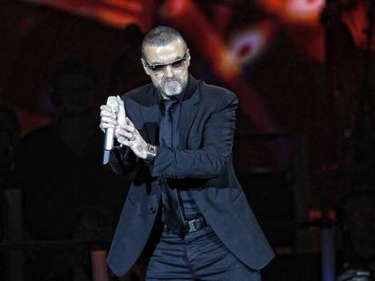 George Michael, en un concierto en Madrid en verano de 2011.