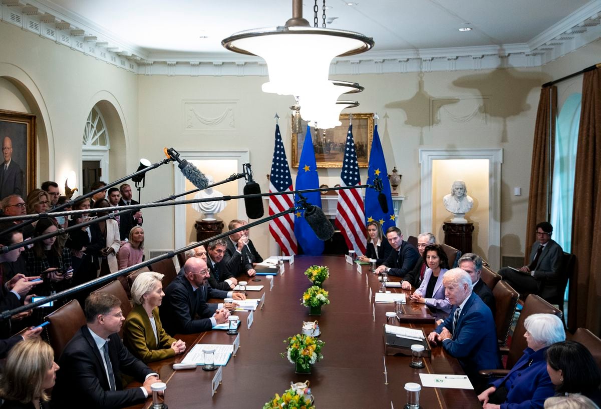 Les États-Unis et l’Union européenne font preuve d’unité autour de l’Ukraine et du Moyen-Orient |  International