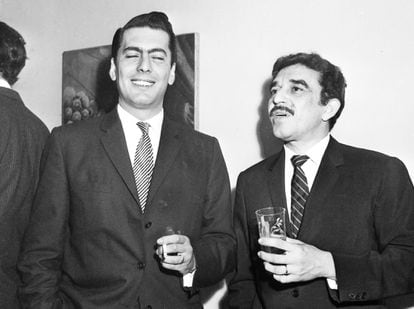 Mario Vargas Llosa y Gabriel García Márquez, en Lima (Perú) en 1967.