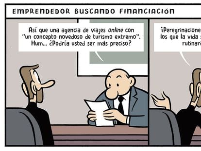 Trampantojo: Emprendedor buscando financiación