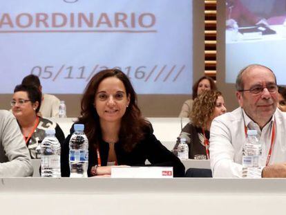 Comite regional extraordinario del PSOE de Madrid.
