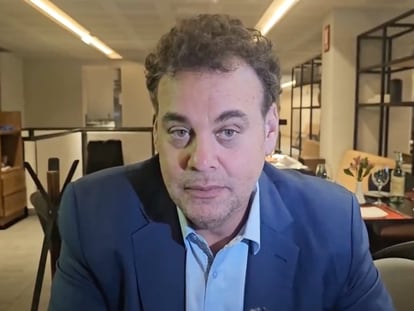 El periodista deportivo David Faitelson en una captura de pantalla de un video subido a sus redes sociales.