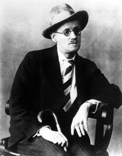 James Joyce, en los años 20.