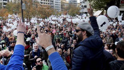 Manifestaci&oacute;n celebrada en Granada el pasado 27 de noviembre. 