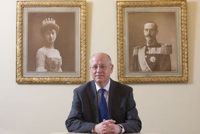 Jan Fredrik Qvigstad, responsable del fondo soberano noruego, en la embajada de su país en Madrid.