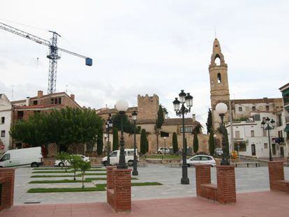Mirador del municipio de Creixell, Tarragona. 