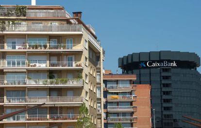 La sede de Caixabank, en Barcelona.