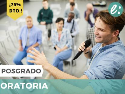 Aprende a hablar en público y convertirte en un buen orador. ¡75% de dto.!