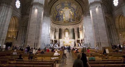 La iglesia del Sagrado Coraz&oacute;n en Par&iacute;s.