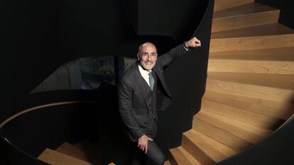 Arthur C. Brooks, en las instalaciones de IE University en Madrid.