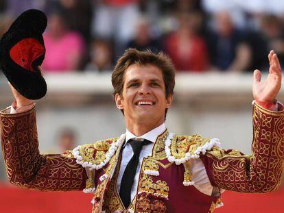 El Juli, tras su actuaci&oacute;n en la Feria de Nimes, ayer s&aacute;bado.