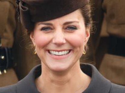 Último acto público de Kate Middleton antes de dar a luz.
