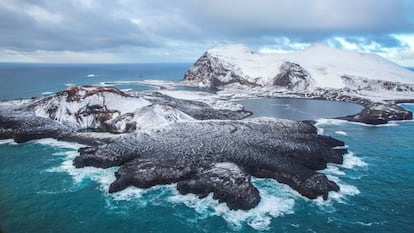 Las islas deshabitadas Candlemas.