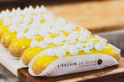 Los sugerentes y coloridos 'éclairs' de L’Éclair de Génie, en París.